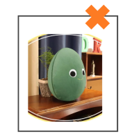 Kawaii knuffel avocado